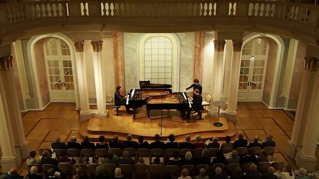 Johannes Gaechter & Andrej Jussow - Chopin - Rondo Op. 73 posth., C major - two pianos / 2 Klaviere