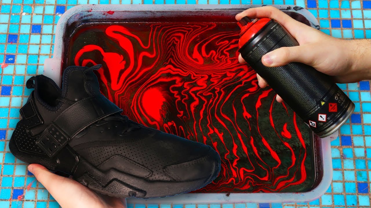 HYDRO Dipping NIKE AIR HUARACHE DRIFT !! 🎨