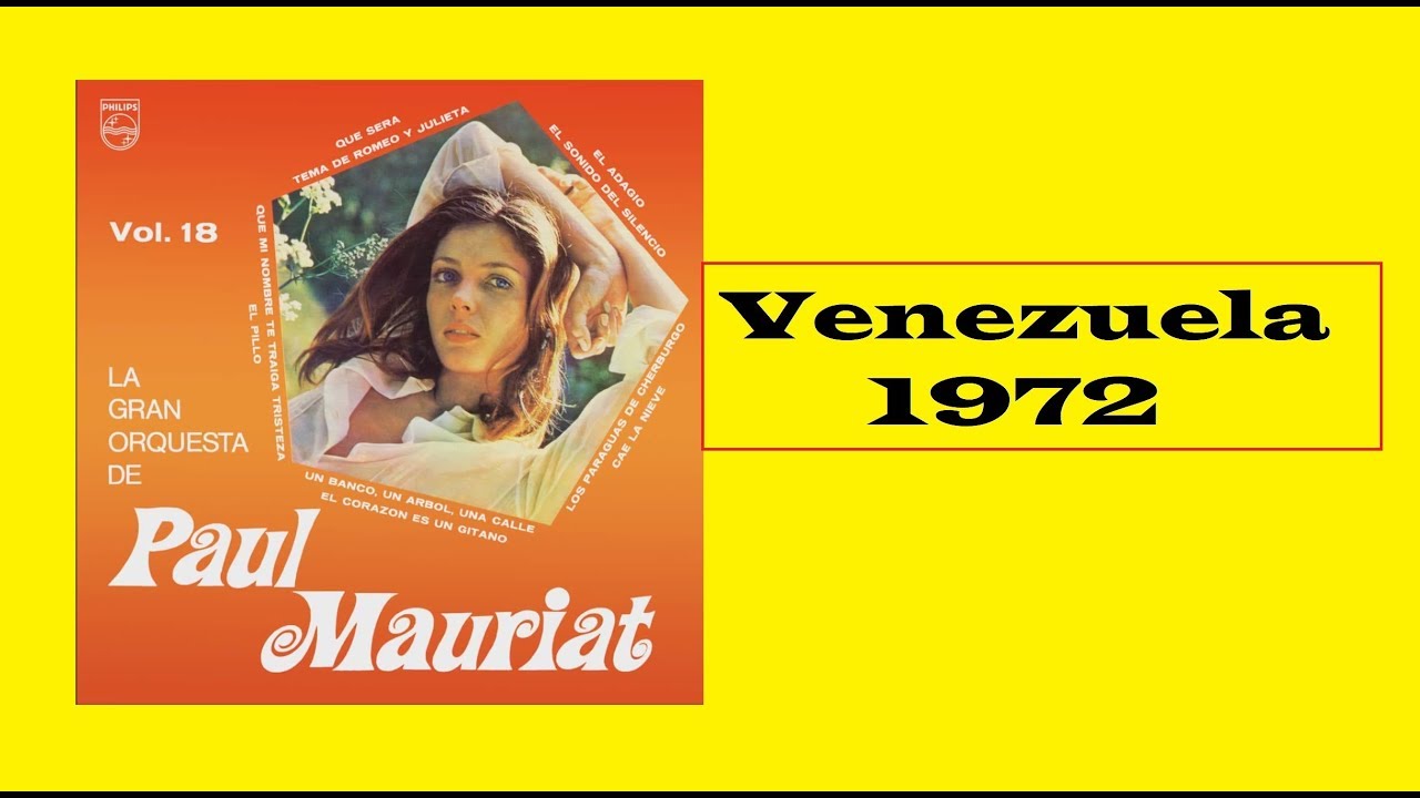 Paul Mauriat - Un banc, un arbre, une rue (Un banco, un &aacute;rbol, una calle) {Vol18   A1}