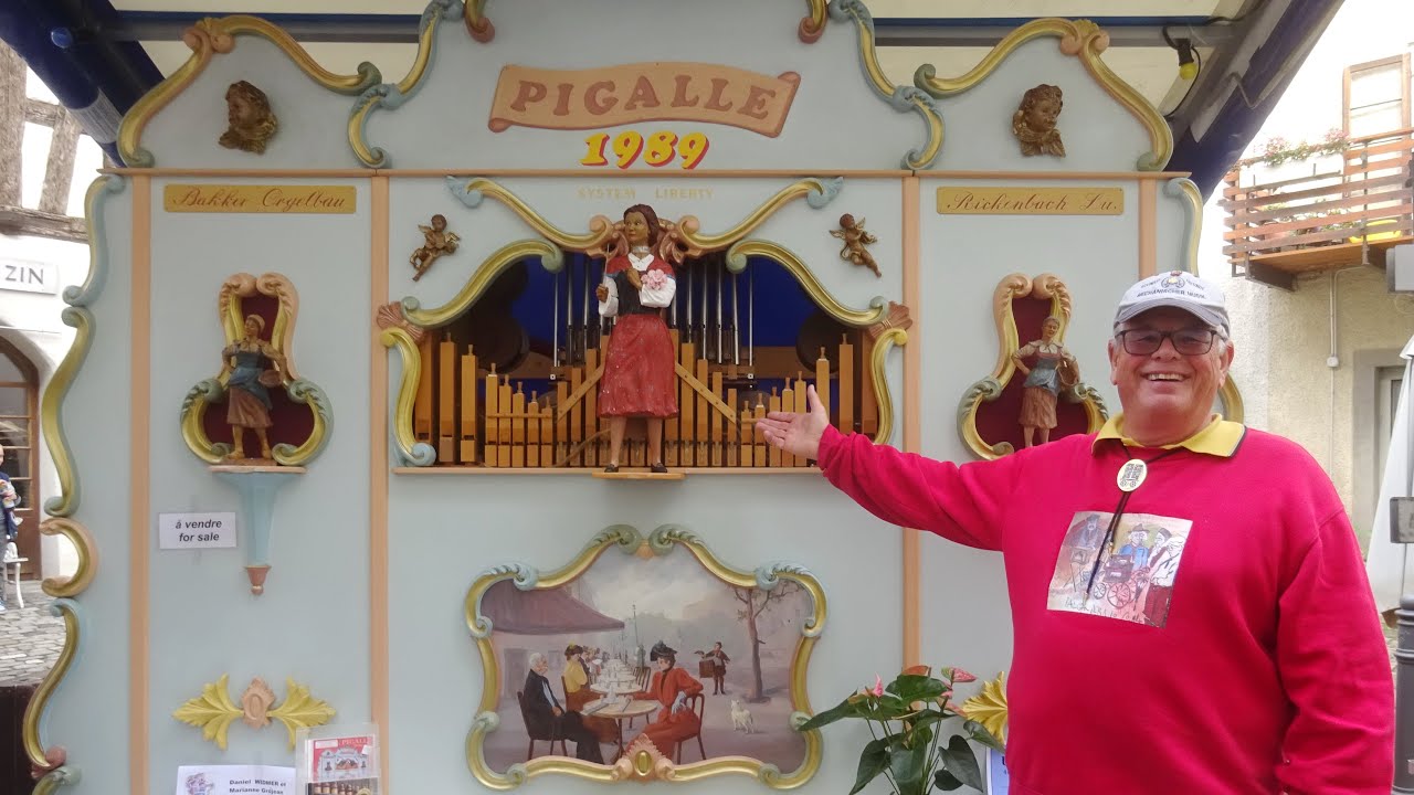 Lambada - durch Dani Widmer von Hand gedreht auf Orgel Pigalle am Drehorgeltreffen Lichtensteig 2024