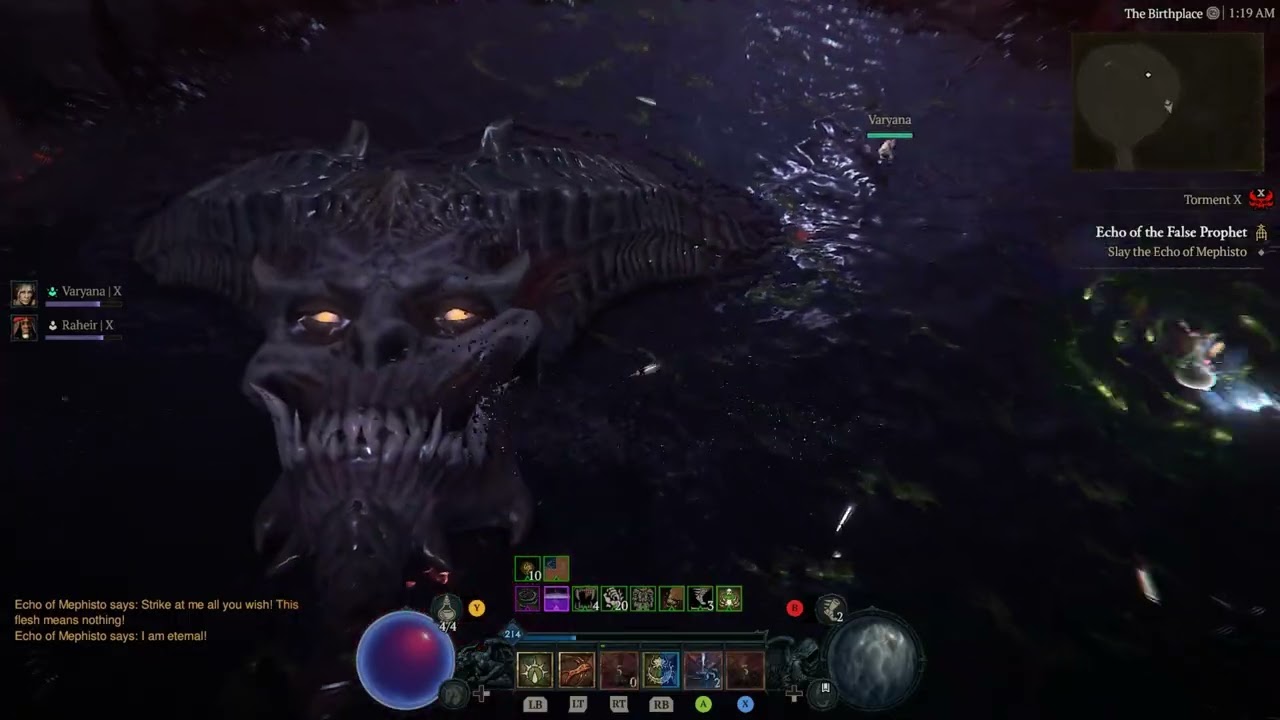 Diablo 4 - Season 13 - Lord of Hatred LOH  - Toxic Skin (Poison) Spiritborn - Mephisto Kill
