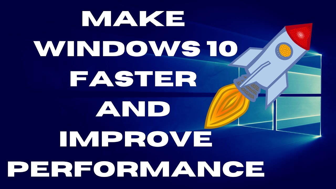 Сделайте Windows 10 быстрее и улучшите производительность