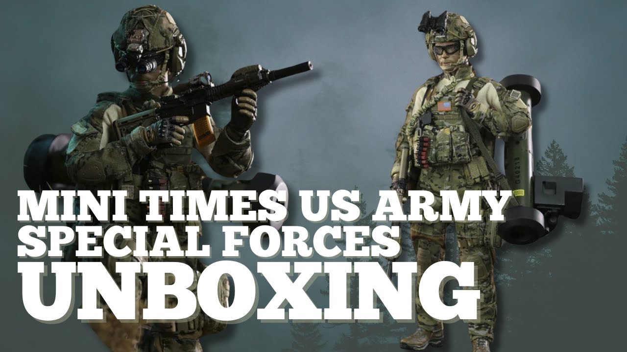 Unboxing the 1/6 scale Mini Times US Army Special Forces action figure
