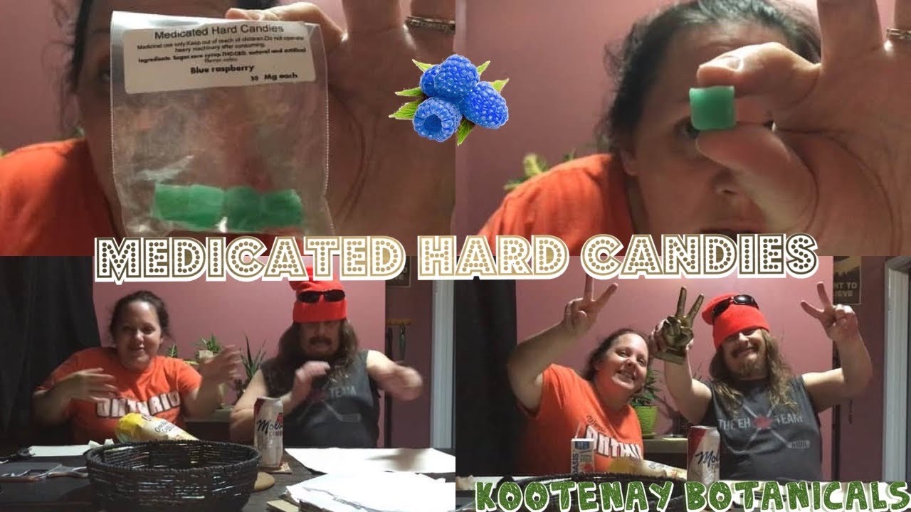 Donna Reviews &ldquo;Medicated Hard Candies&rdquo; (Blue Raspberry) 120mg THC From Kootenay Botanicals