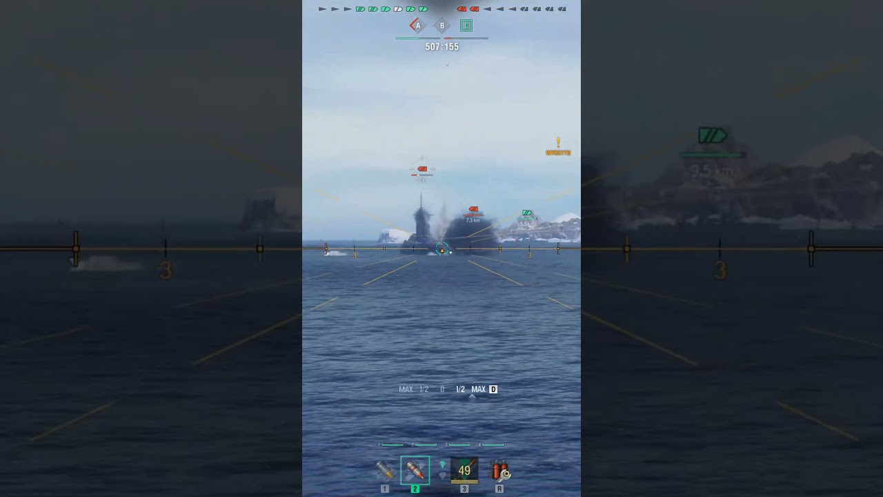 Destroyer #warthunder  #gameplay #gameshorts #worldofwarships #gamereplays