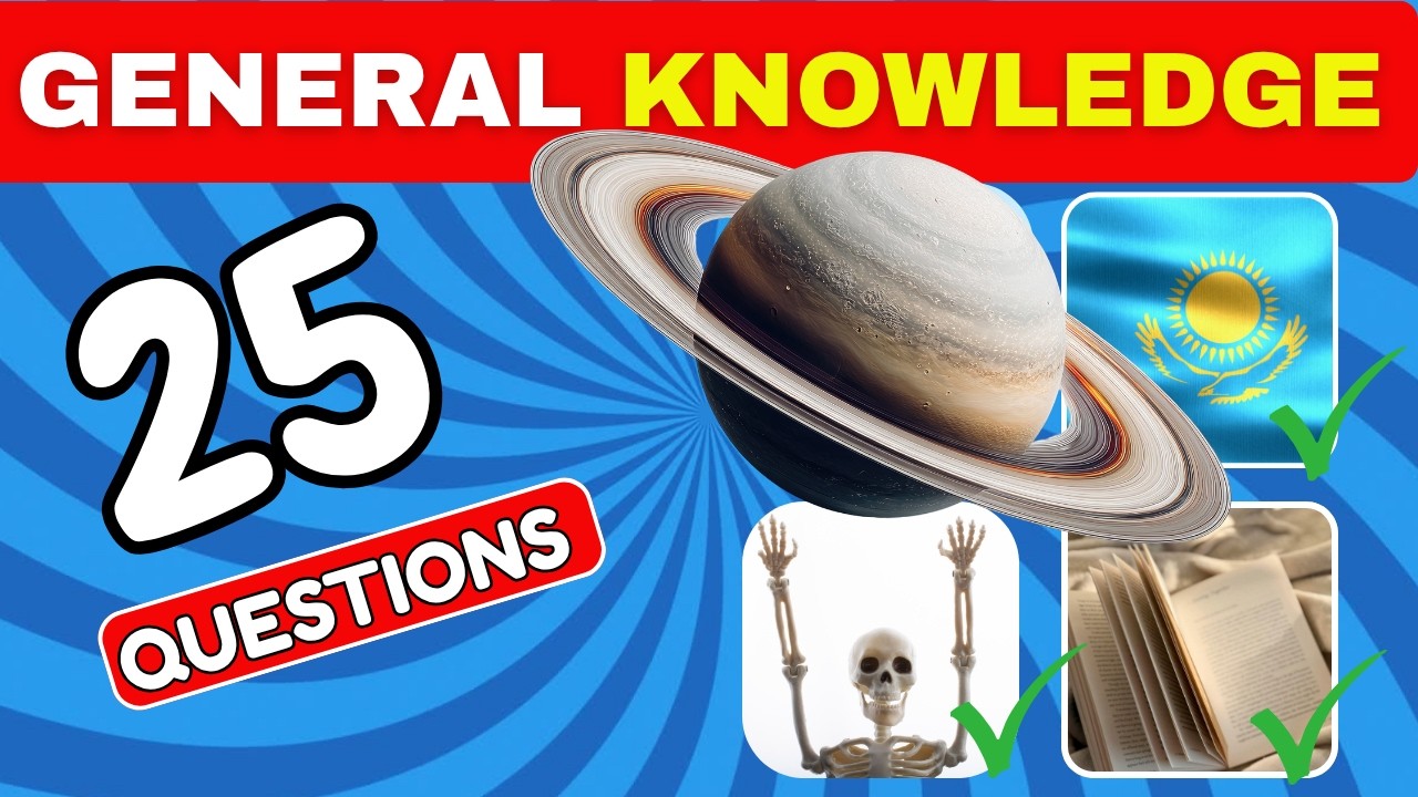 Only 1% of people can answer these questions | General knowledge questions | Quiz