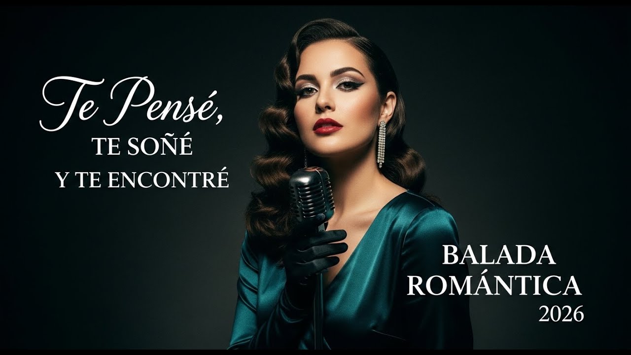Te Pensé, Te Soñé y Te Encontré 🎶 Balada Romántica 2026