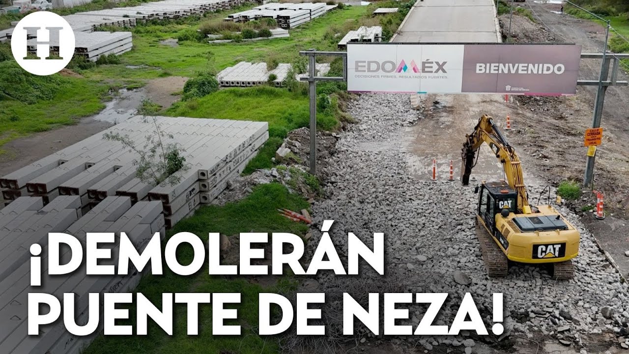 Inician trabajos de remodelación de puentes afectados por el sismo de 2017 en Periférico Oriente