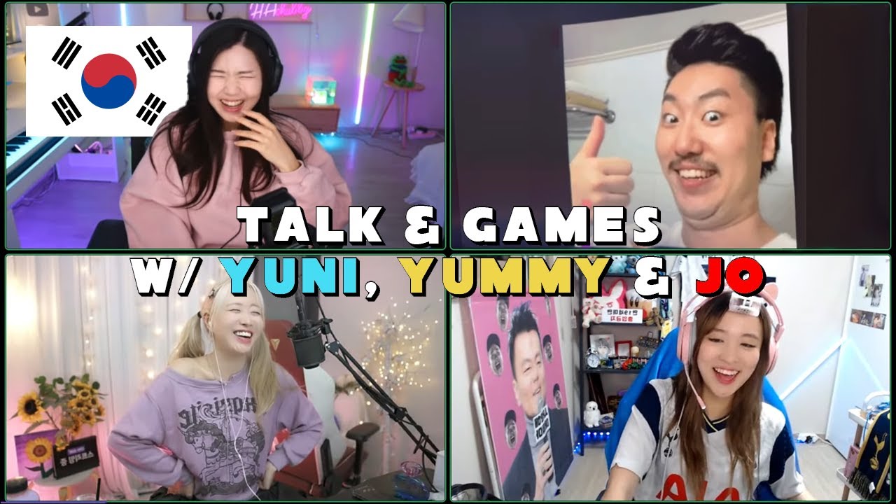 [Apr 8th, '23] Talking and playing group games with @Yunicorn19, @twitch_yummy_2 & @charmingjo