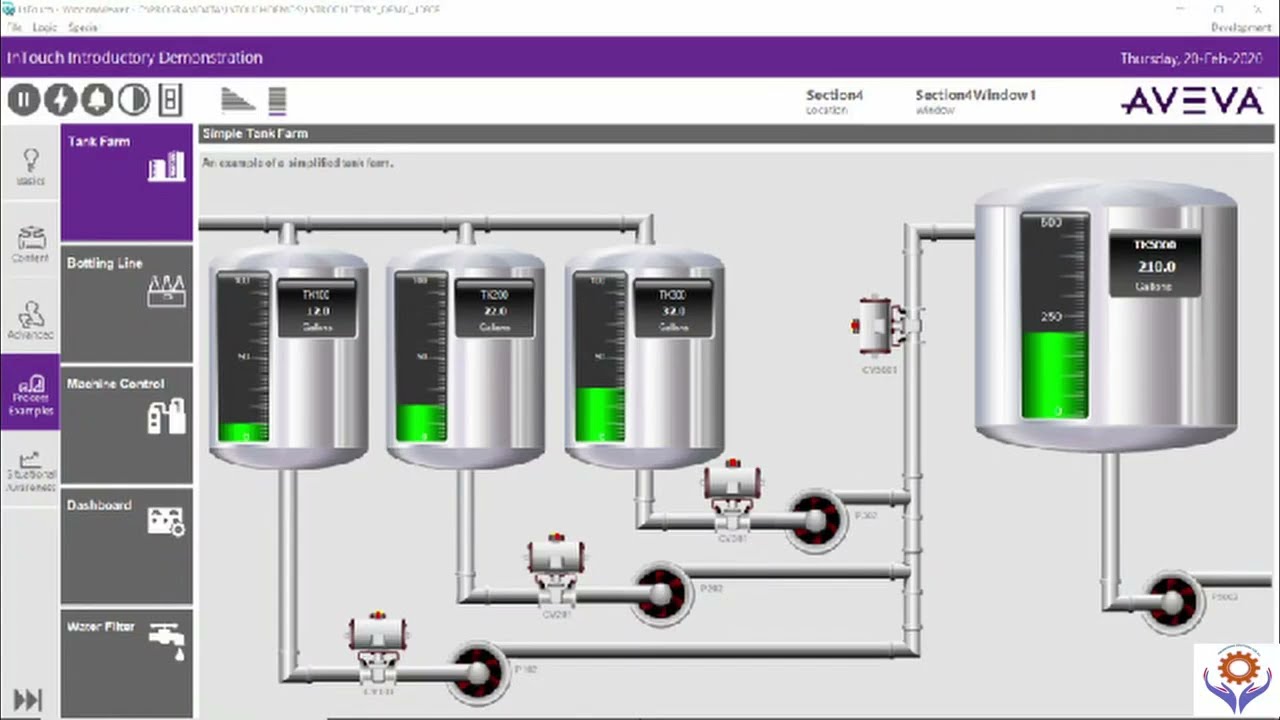 SCADA  - AVEVA Intouch for beginners |  Wonderware Intouch for beginners #automation #scada #aveva
