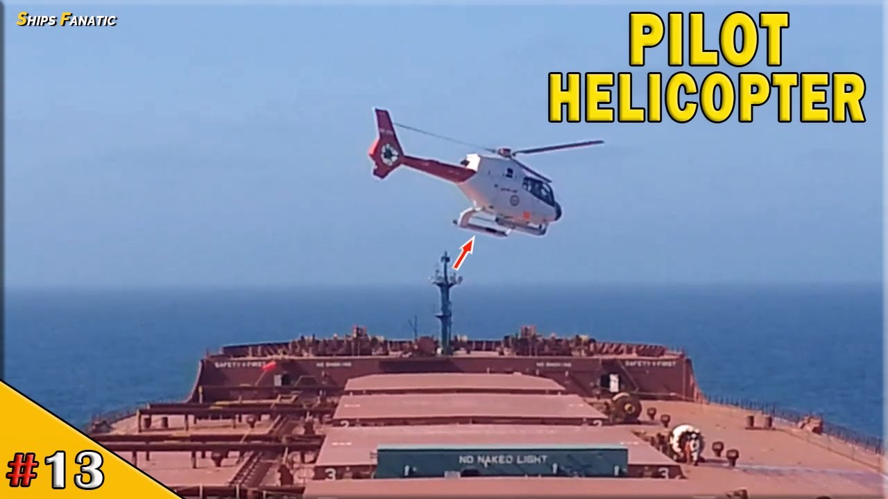5 AWESOME PILOT HELICOPTER Landing On Large Bulk Carrier Ships Compilation 2020 I SHIPS FANATIC