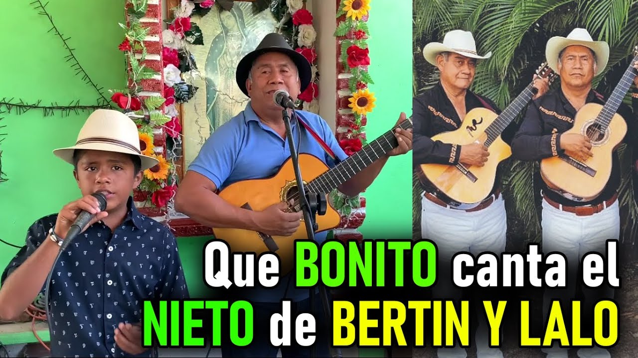 🇲🇽Es el nieto de BERTÍN Y LALO y así canta😊