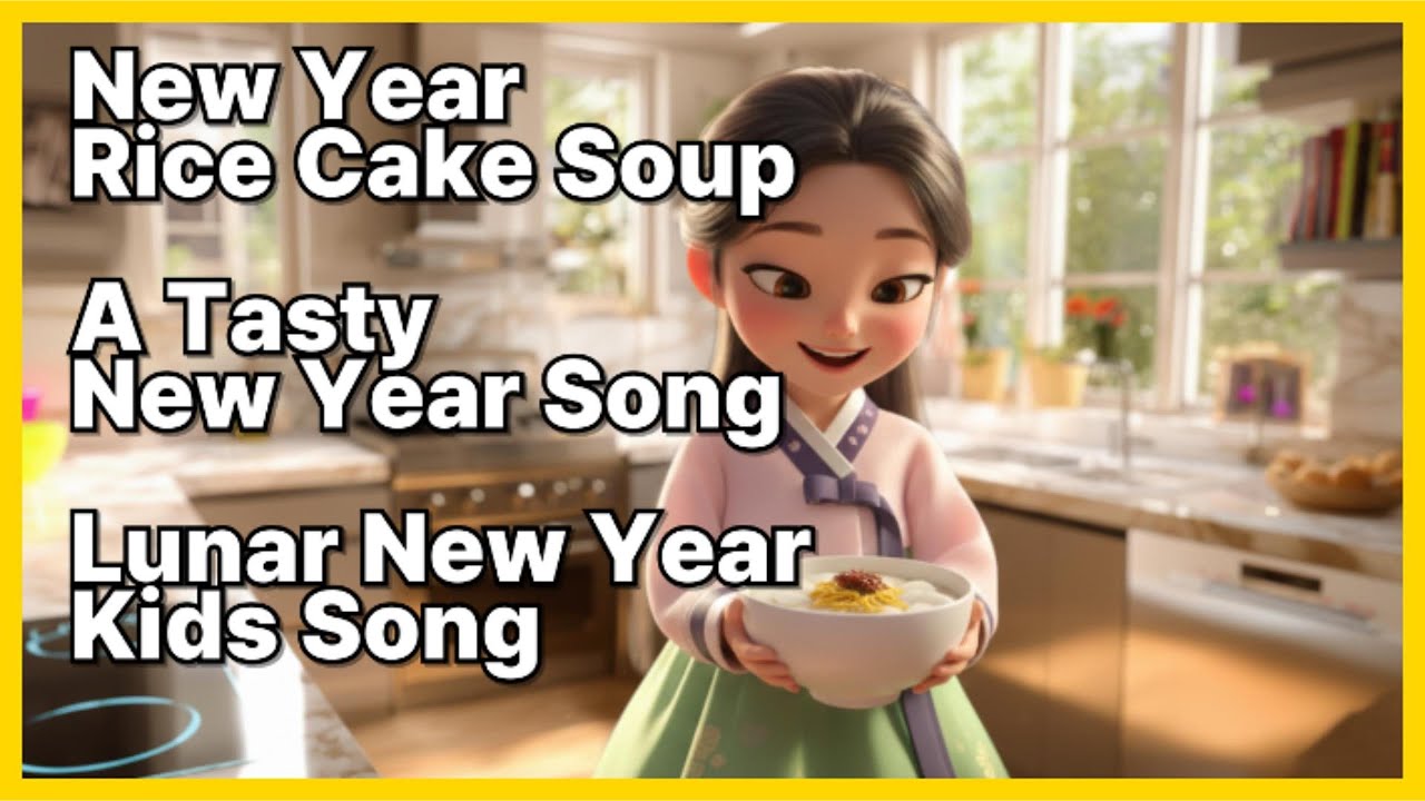 🎵 Kids Song | New Year Rice Cake Soup | Lunar New Year Food Song | Melo & Meloo Kids