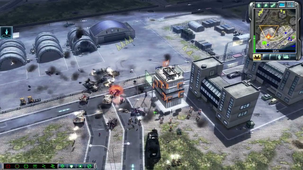 Command and Conquer 3 Tiberium Wars HARD - GDI Langley AFB [ENG] Part 3