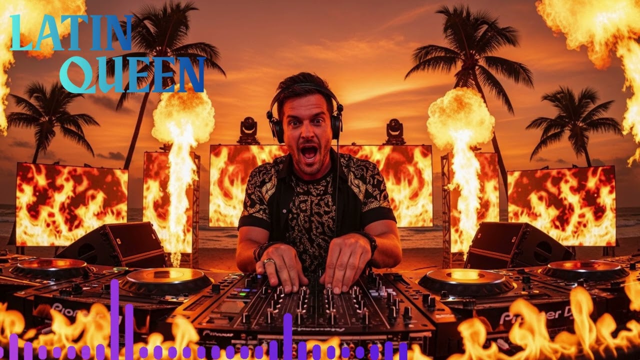 LATIN QUEEN 🌊 Electro Latino Beach Rave | Summer EDM Mix