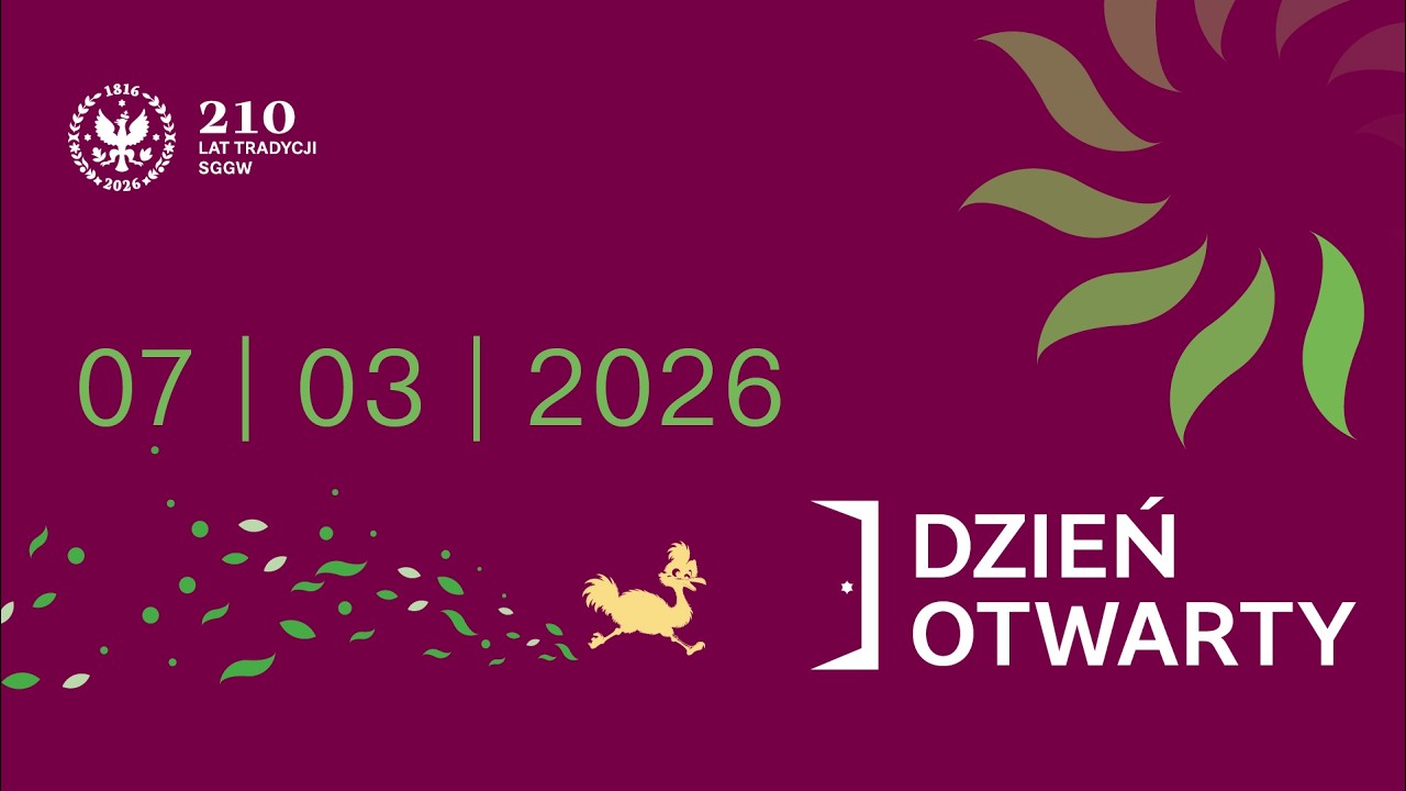 Dzień Otwarty 2026 w SGGW