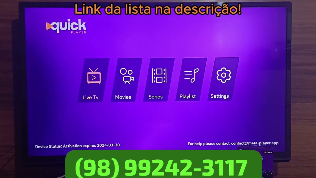 Como instalar quick player na Roku TV