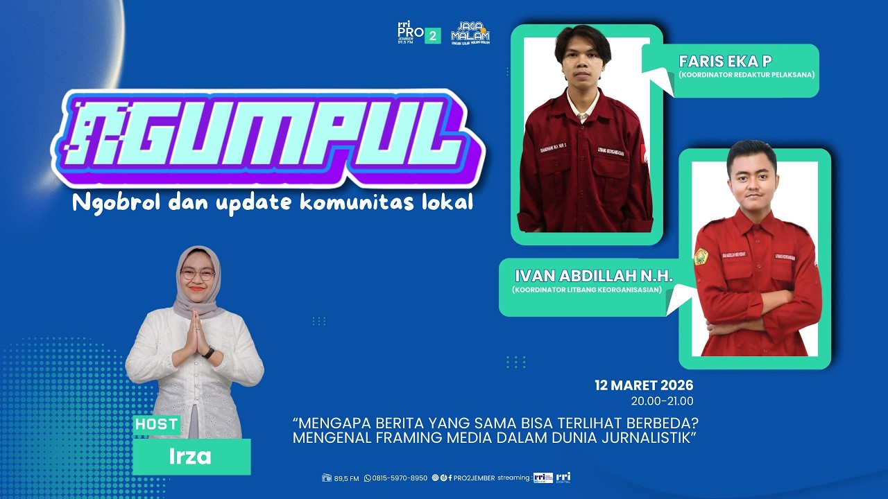 JAGA MALAM | MENGAPA BERITA YANG SAMA BISA TERLIHAT BERBEDA? FRAMING MEDIA DALAM DUNIA JURNALISTIK