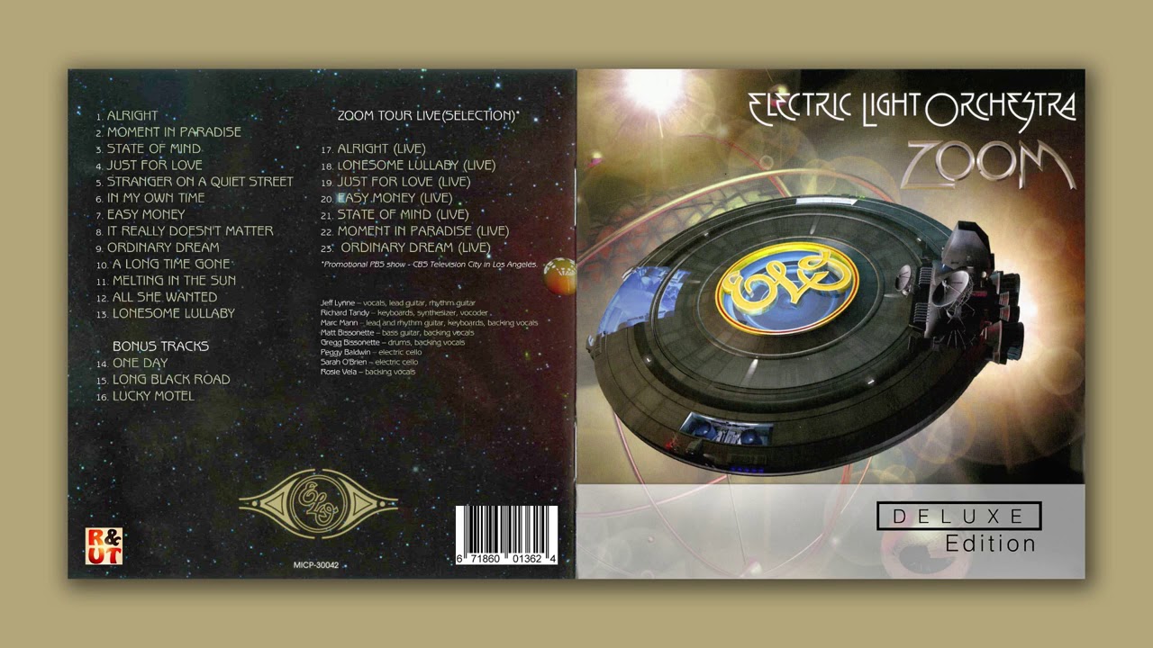 ELECTRIC LIGHT ORCHESTRA - Zoom 