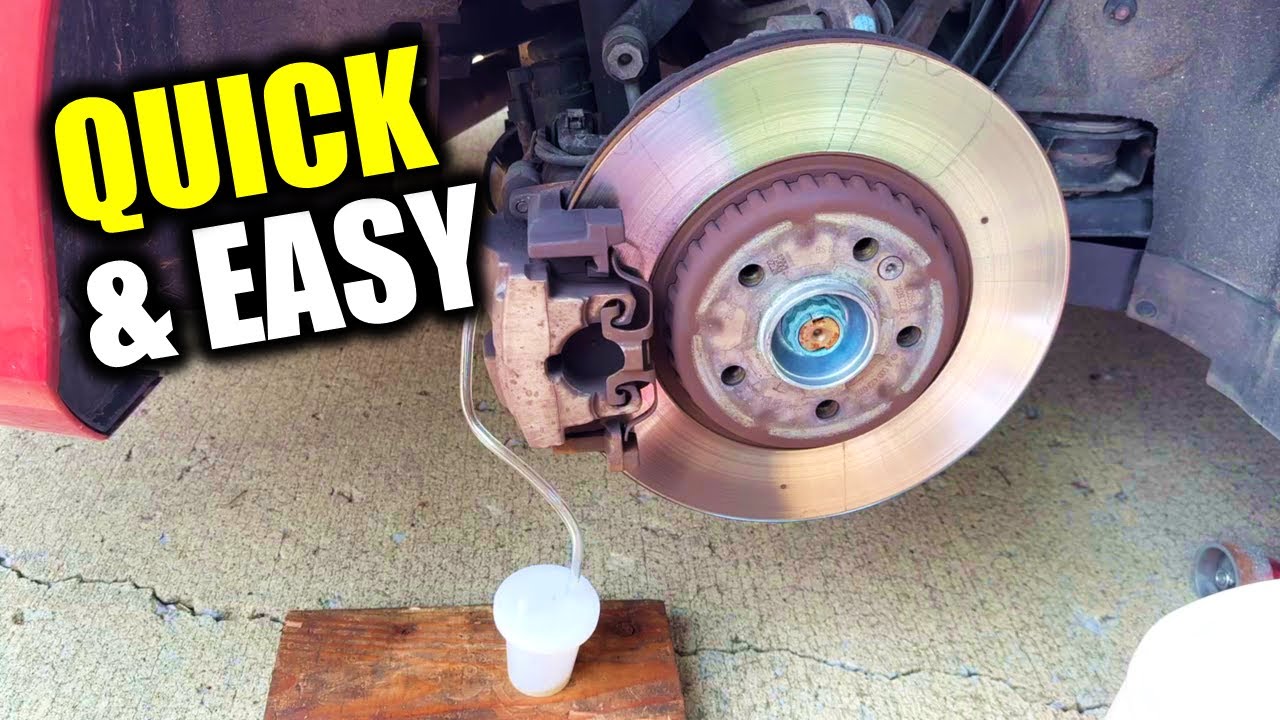 Brake Fluid Flush DIY (One Person, No Help Needed)