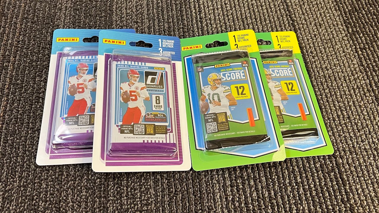 NEW Walgreens 2025 Mystery $5 Football Card Packs with DOWNTOWNS