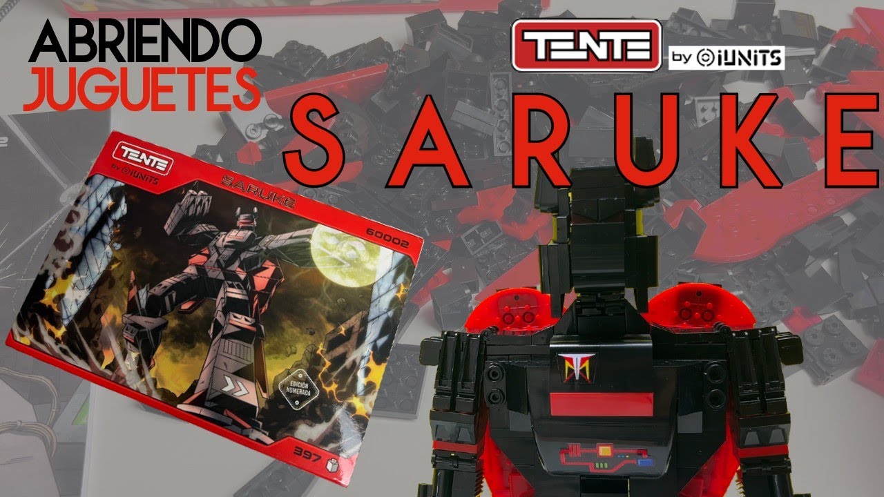 ABRIENDO JUGUETES: ROBLOCK SARUKE 60002 SARUKE, TENTE IUNITS