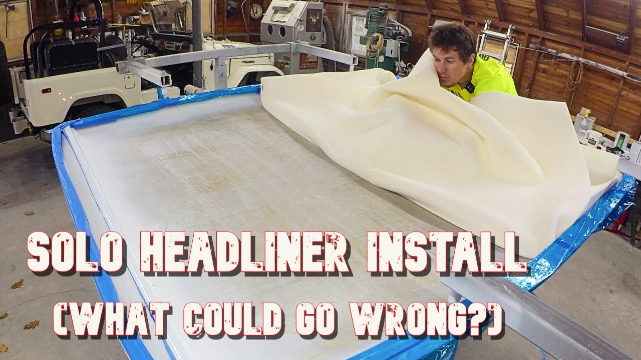 Headliner install...by yourself? (FJ40 Week 49)