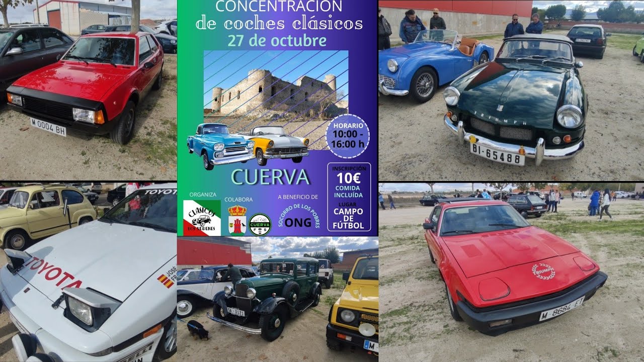 I CONCENTRACION DE COCHES CLASICOS CUERVA (TOLEDO) 2024
