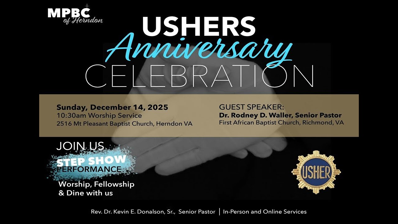Sunday Morning Worship Service | Usher's Anniversary Celebration -