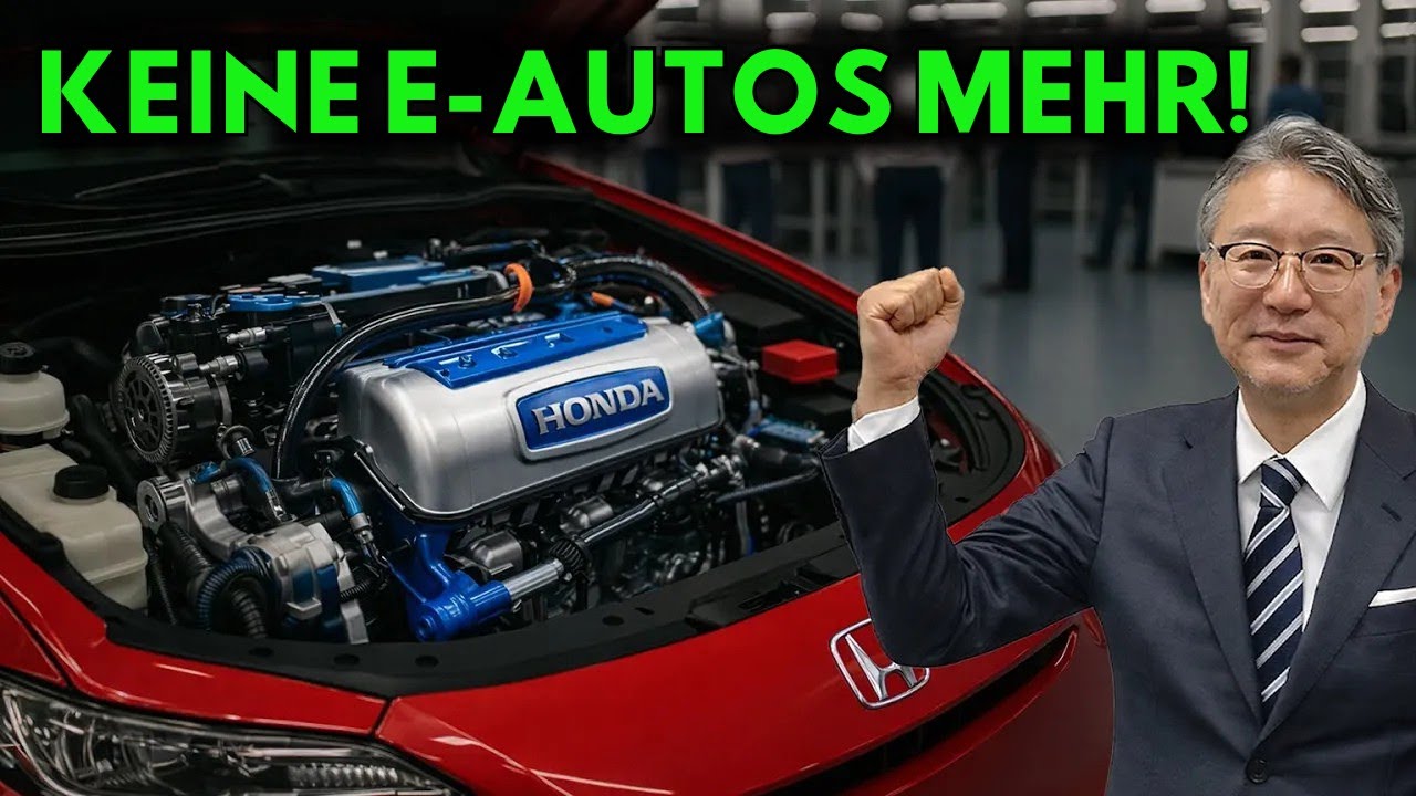 Dieser neue Honda-Motor könnte die Elektroauto-Industrie komplett aufrütteln, sagt der CEO!