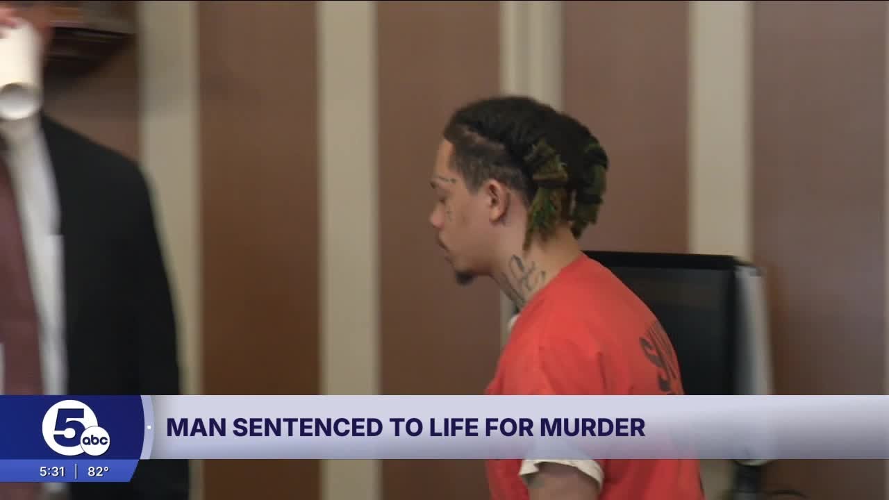 Man who killed Akron mother in front of her children gets life in prison