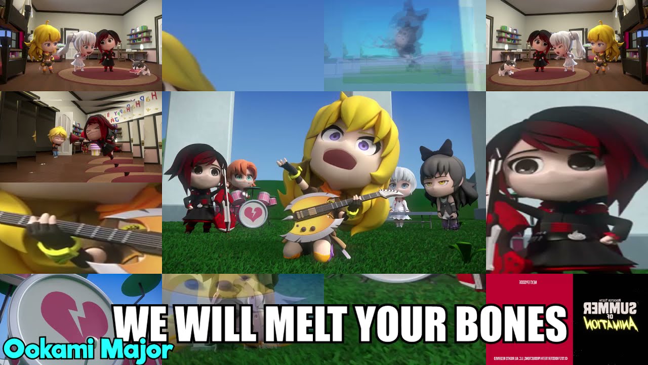 (Rwby Chibi)Nora Has a Sparta Remix?