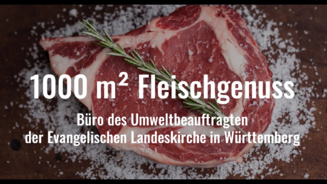 1000 m&sup2; Fleischgenuss
