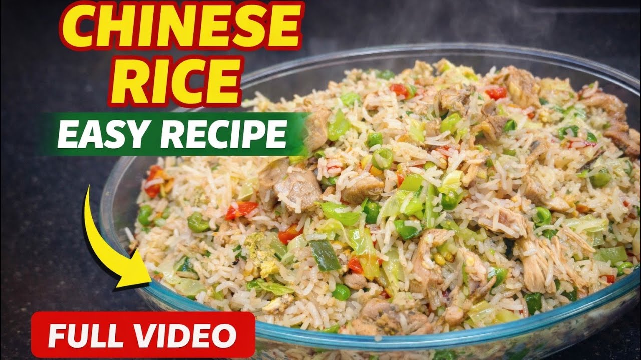 Chicken Chinese Rice Recipe | Bilkul Perfect Aur Mazaydaar