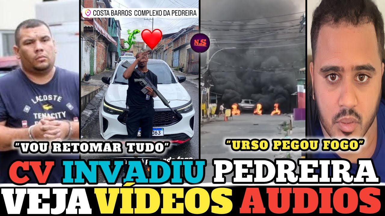 CV Invadiu Complexo Pedreira, Gord&atilde;o Quer de Volta, V&iacute;deos &Aacute;udios Chocaram as Redes Sociais