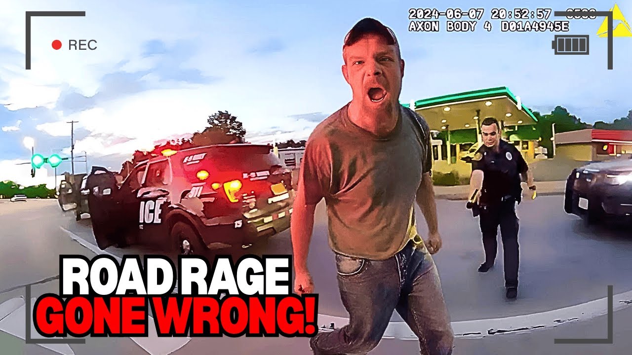 Road Rage Can't Handle A Traffic Stop