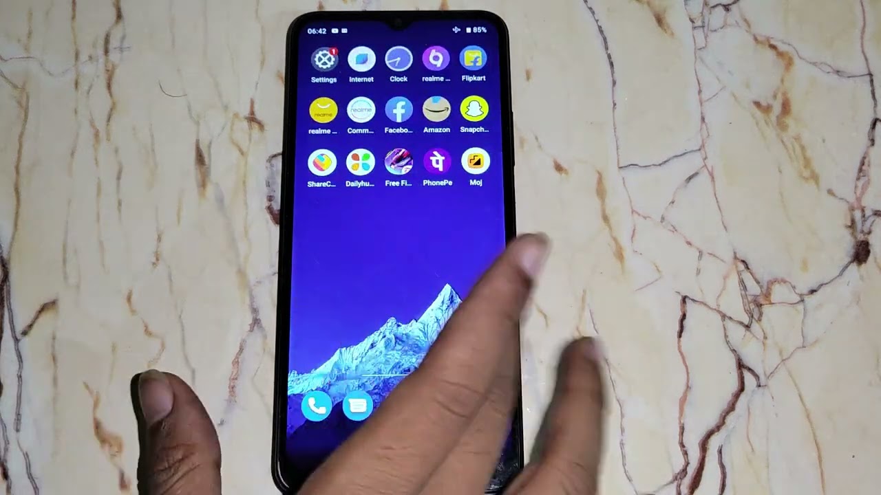 How to remove pin lock in realme c35, pin lock mobile setting