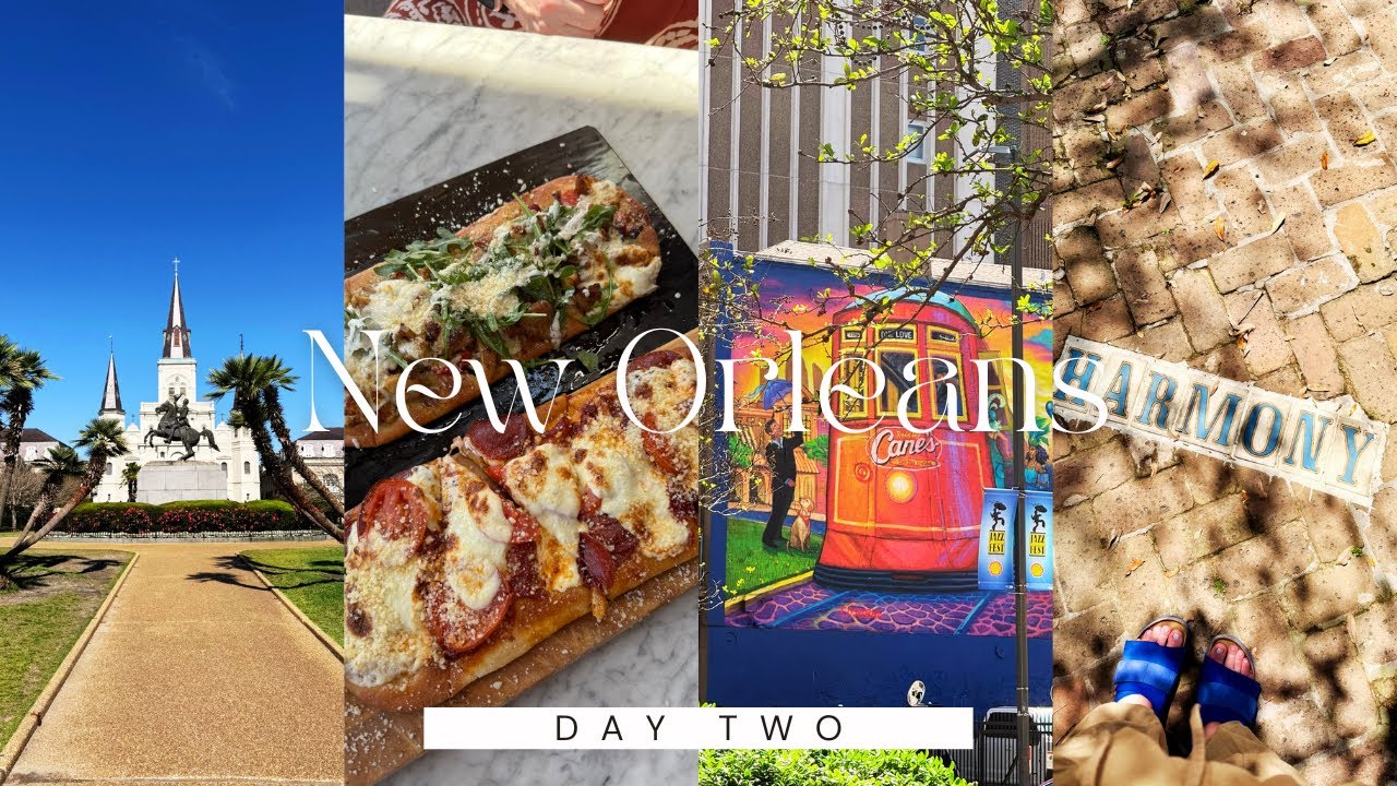 NEW ORLEANS DAY TWO | Hop-On-Hop-Off Bus Tour, Jackson Square, Garden District
