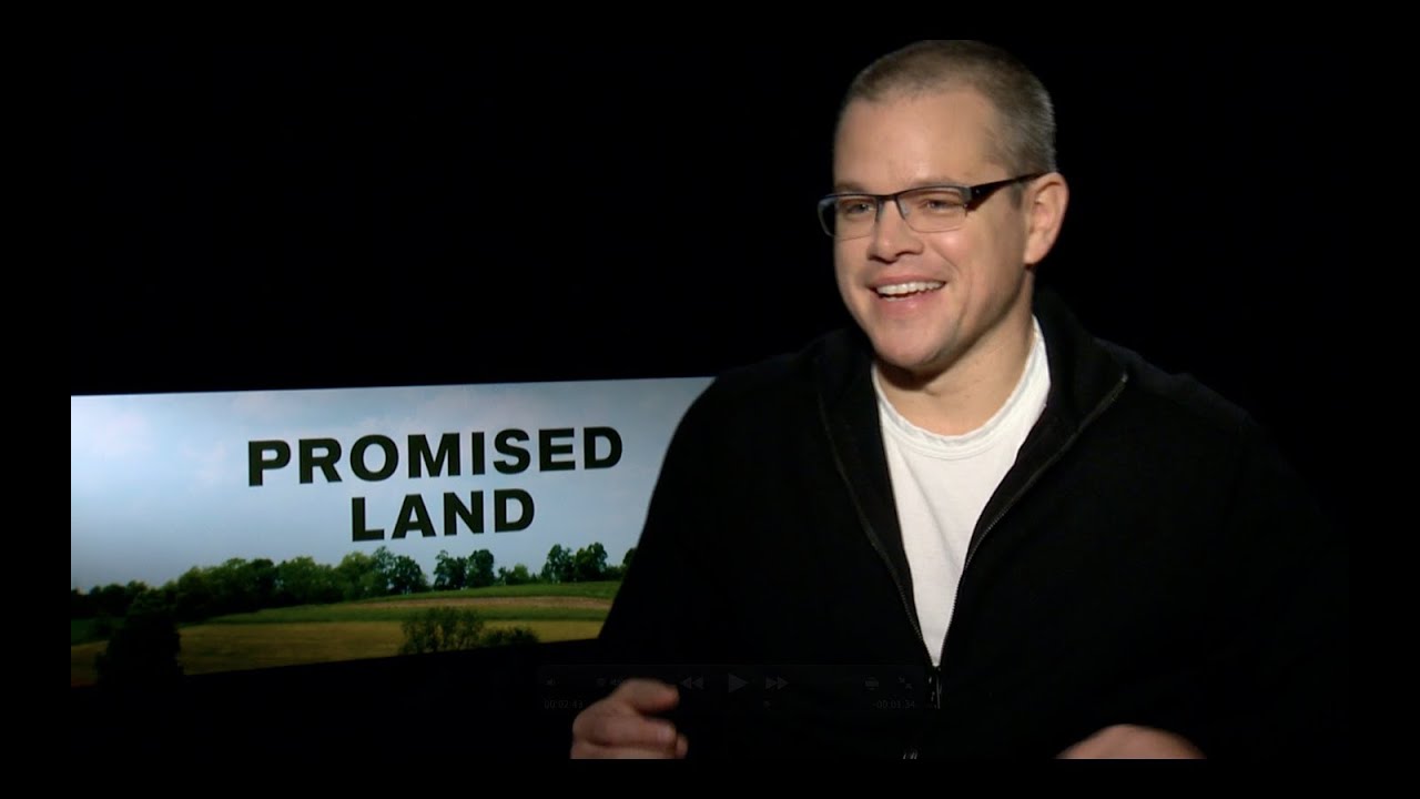 PROMISED LAND Interviews: Matt Damon and John Krasinski