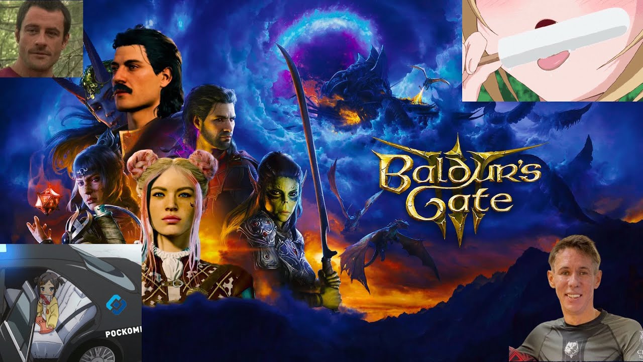 Гиггс и Масон Артем устраивают гачи борьбу в Baldur's Gate 3