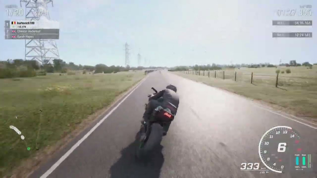Straight to the ambulance