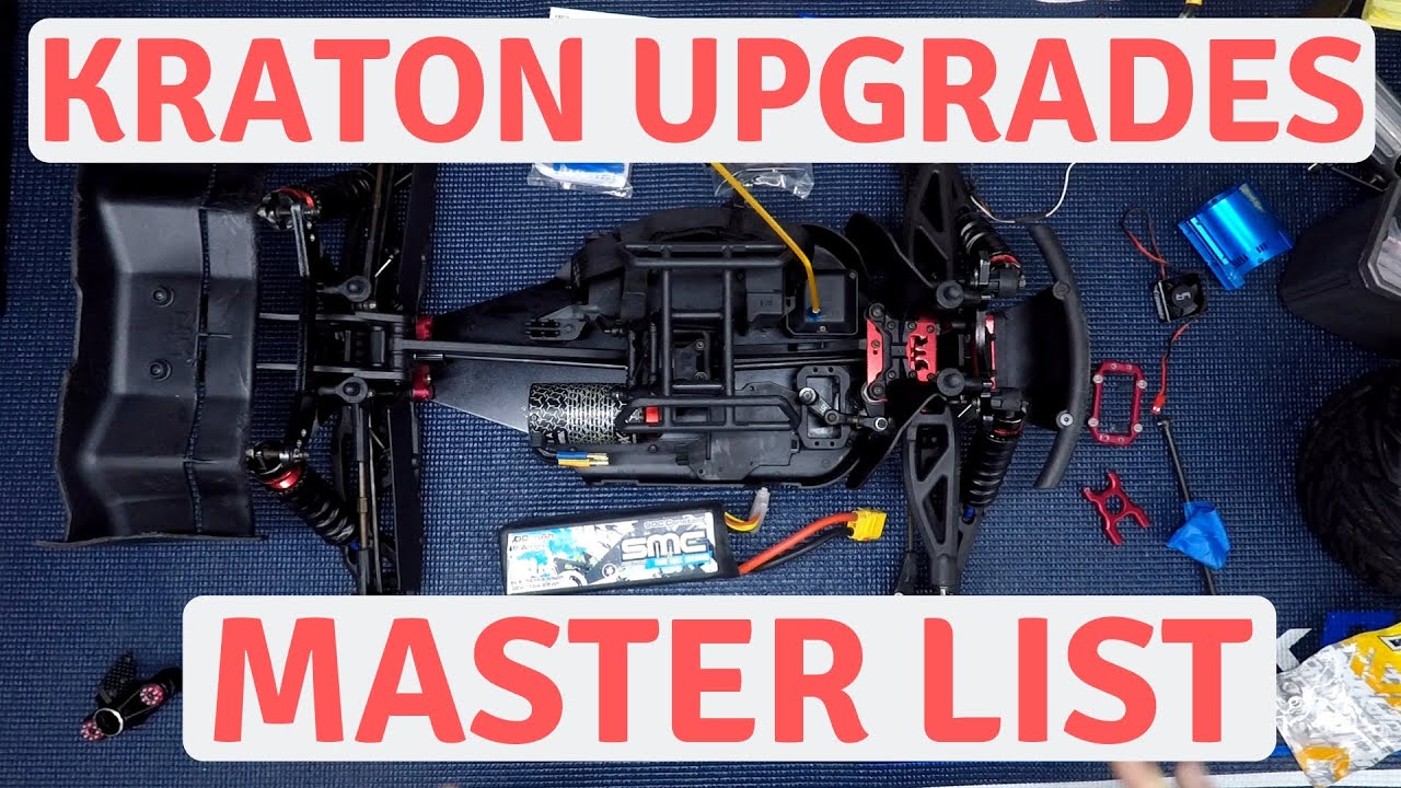 Recommend Upgrades for Arrma Kraton, Outcast, Talion, Notorious etc.
