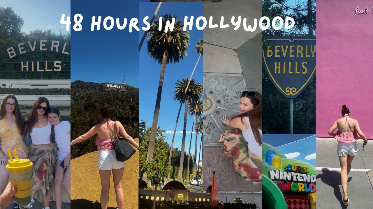First time in Los Angeles, The Grove, Universal Studios, Griffith Observatory / LA Vlog 🤠🇺🇸🌵🧚