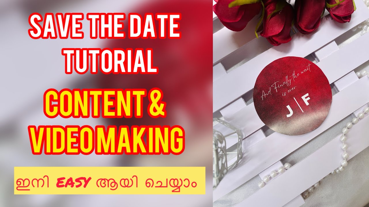 SAVE THE DATE TUTORIAL 📌|exotic.frames|#youtube #shortsvideo #trending #youtubevideo #youtubeshorts