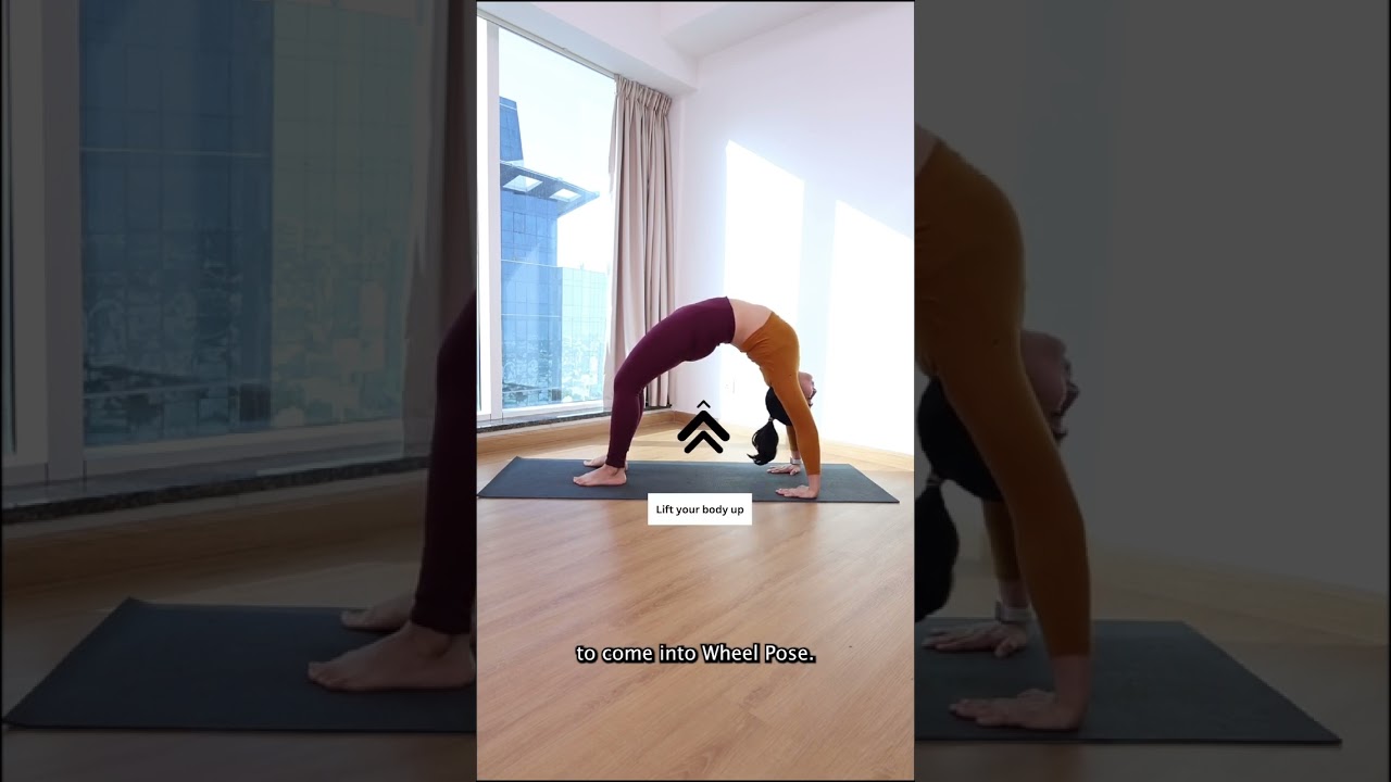 How to do Chakrasana | Wheel pose tips & common mistakes #chakrasan #dailyyoga #yogaforbeginners