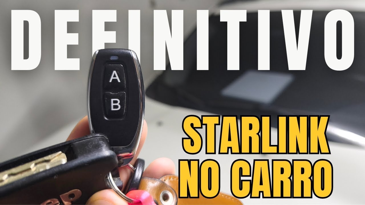 Como instalei a Starlink Mini no carro — MODO DEFINITIVO! Ficou TOP!!