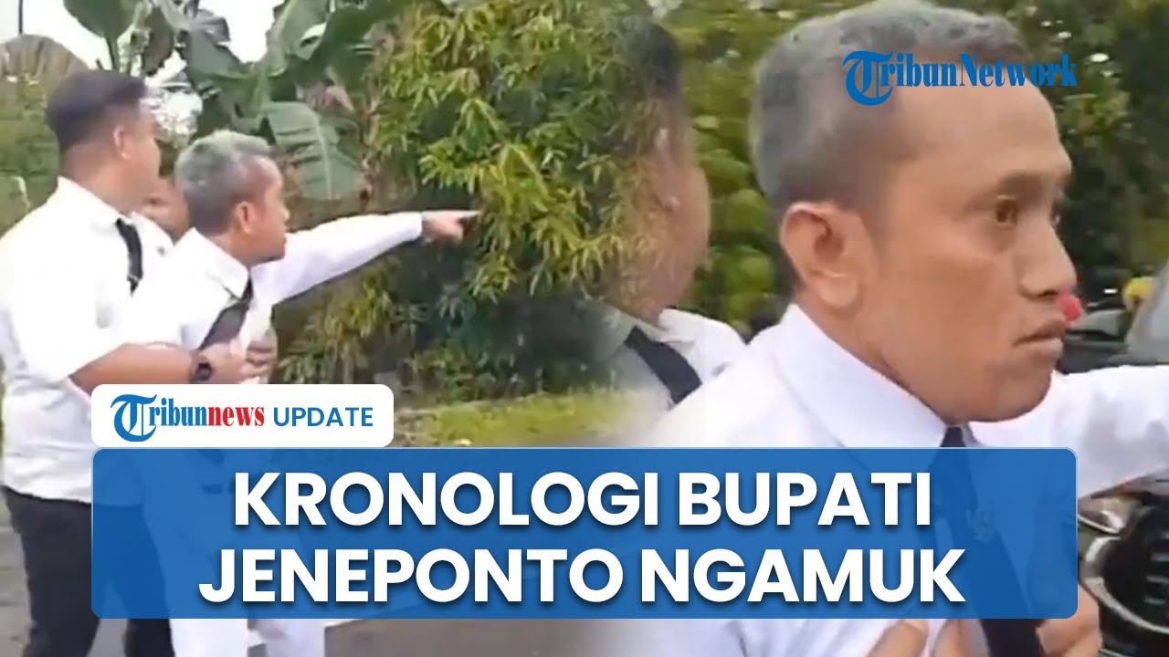 Kronologi Bupati Jeneponto Ngamuk di Jalan usai Dilantik, Diadang Pemuda Beratribut Paslon Lain