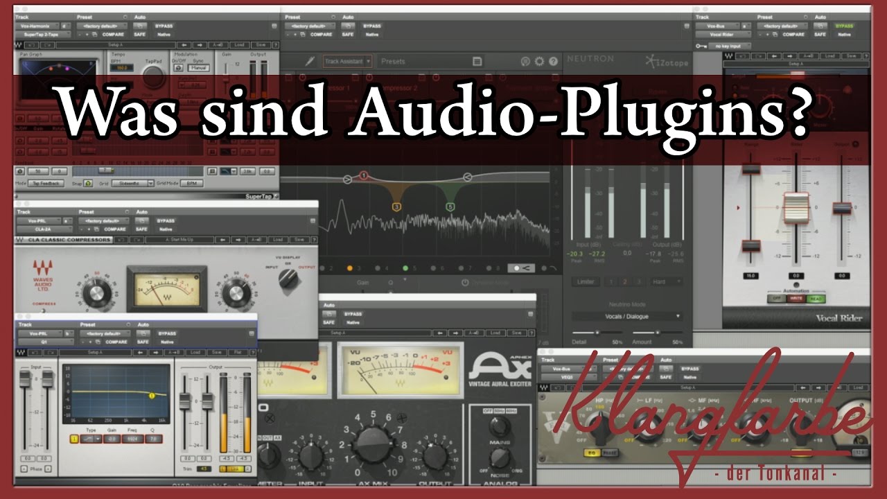 Was sind Audio-Plugins?