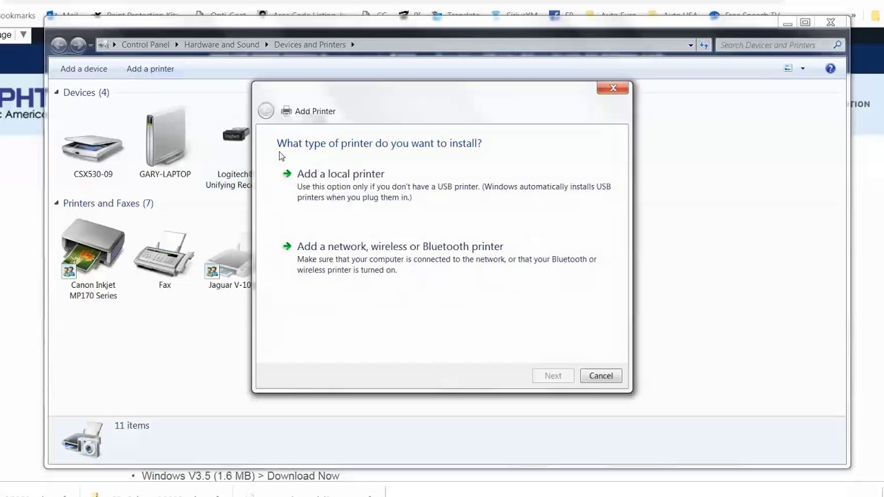 ComputerCut Setup: Installing the Graphtec Driver