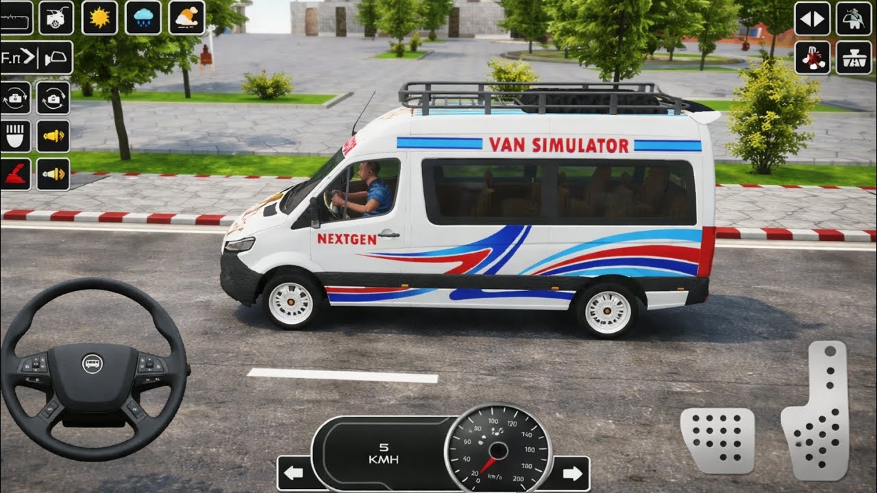 Van Passenger Vietnam Simulator 3d android Games 